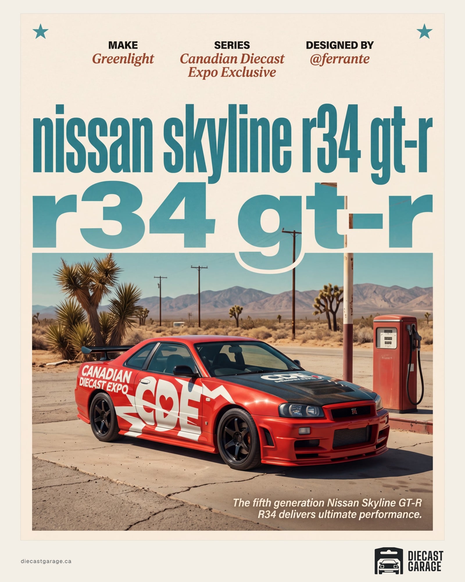 A Retro cover poster from a collector's garage